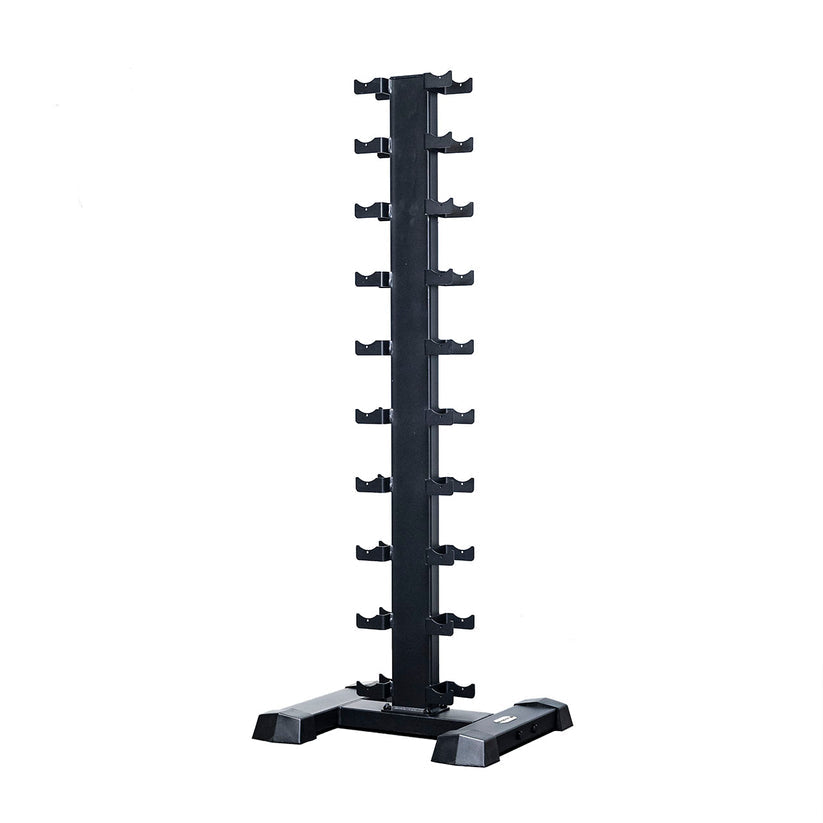 Vertical dumbbell store rack