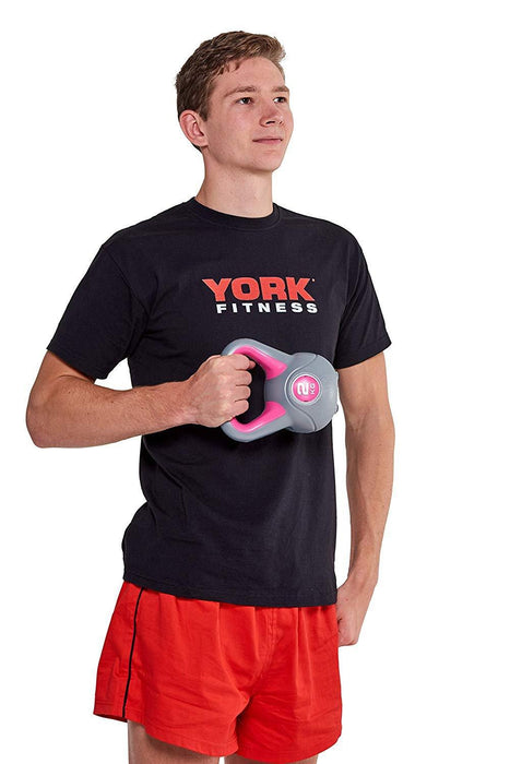 York Vinyl Kettlebells up to 20KG - Best Gym Equipment