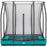Salta 7ft x 5ft InGround Rectangular Comfort Edition Trampoline with Enclosure