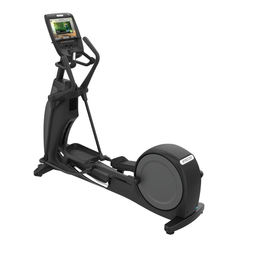 Precor EFX 885 with Converging CrossRamp Experience Series