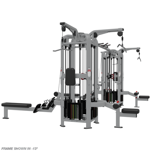 Nautilus Multi-Station 9 Station with Adjustable Pulley - Best Gym Equipment
