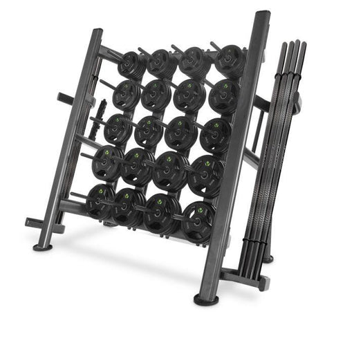Physical Company PU Studio Barbell Sets with Rack (30 sets) - Best Gym Equipment