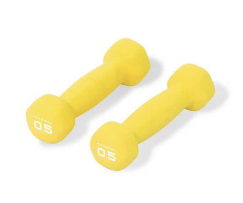 Physical Neo-Hex Dumbbells (up to 10kg) - Best Gym Equipment