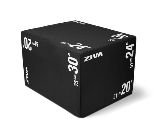 ZIVA SL Tri Soft Plyo Box - Best Gym Equipment