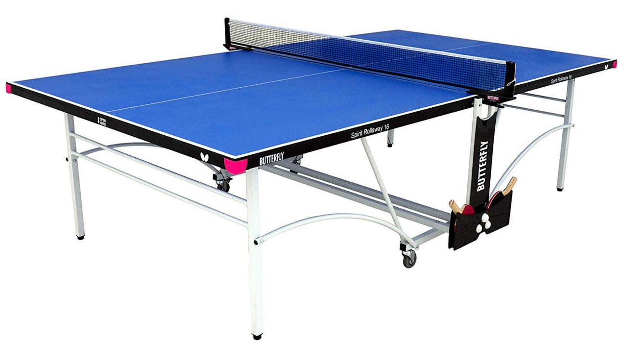 Butterfly Spirit 16 Rollaway Table Tennis - Best Gym Equipment