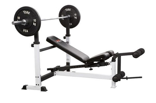 York Olympic Combo Bench with Leg Unit - Best Gym Equipment