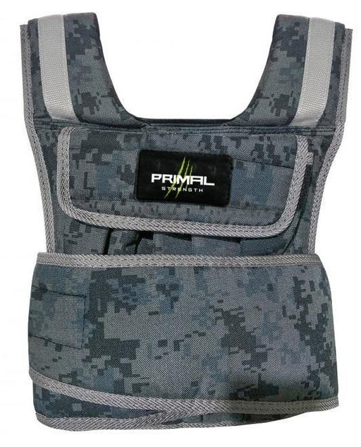 Primal Strength Commercial 20kg Camouflage Weighted vest - Best Gym Equipment