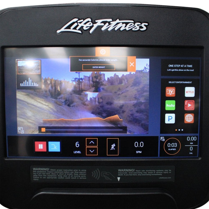 Refurbished Life Fitness Elevation Series GSC Arc Trainer with Discover SE3 Console