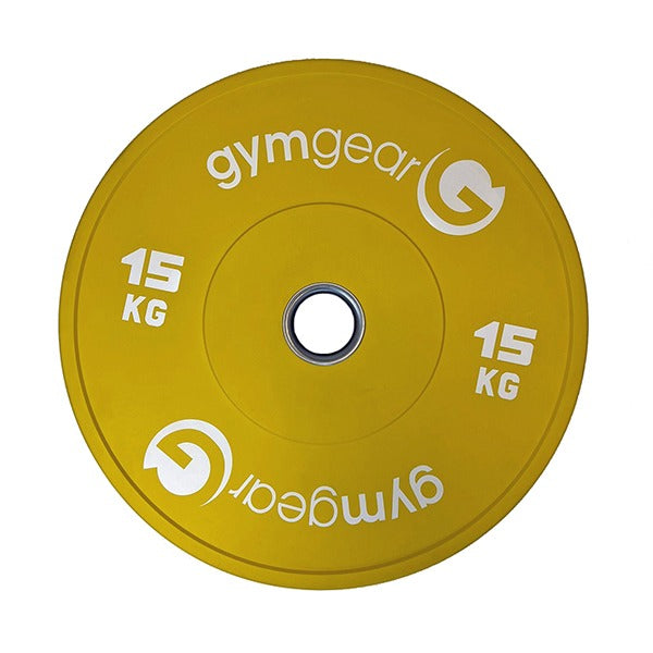 GymGear Coloured Rubber Bumper Plates