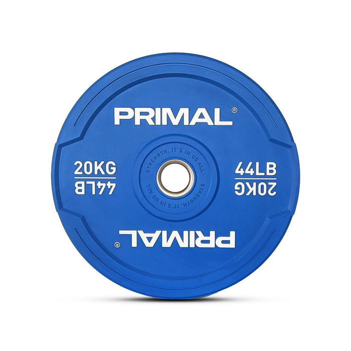 Primal Pro Series Coloured Bumper Plates (Single)