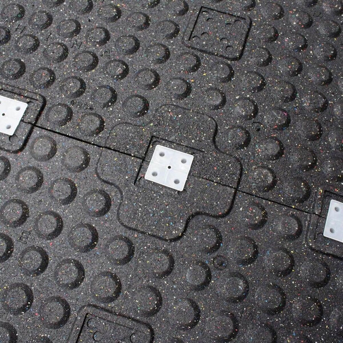 Future 20mm EPDM Premium Rubber Gym Flooring (100cm x 50cm Tile)
