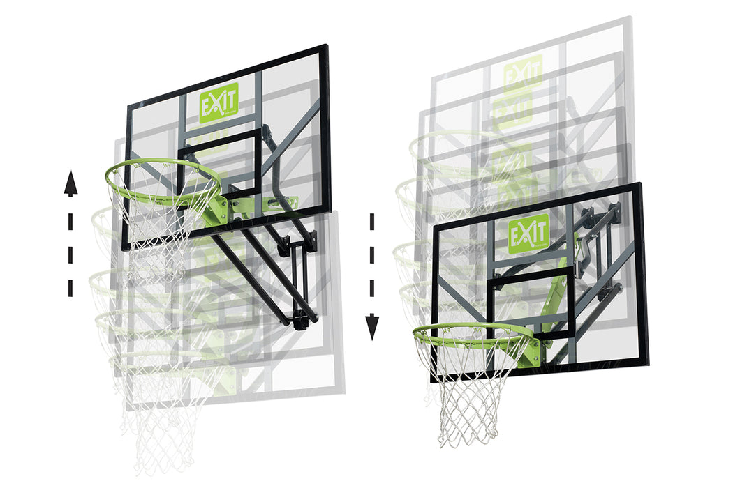 EXIT Galaxy Wall-mount System Basketball Hoop