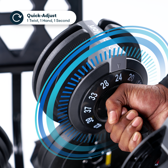 Echelon Strength Adjustable Dumbbells