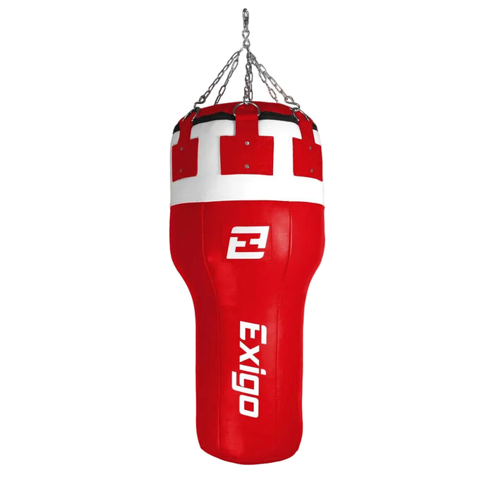 Exigo Super Pro 3.5ft 40kg Leather Angle Punch Bag