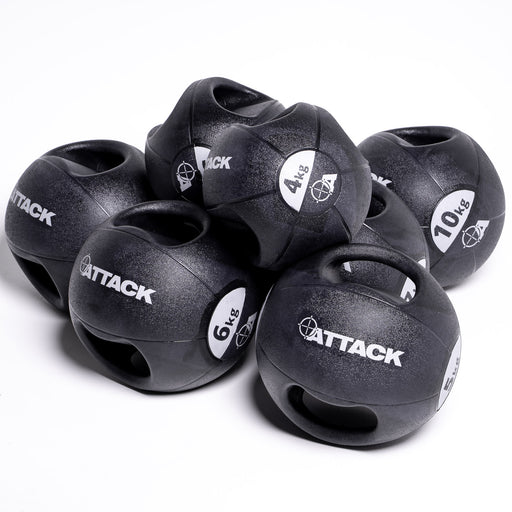 Attack Fitness Double Grip Medicine Balls