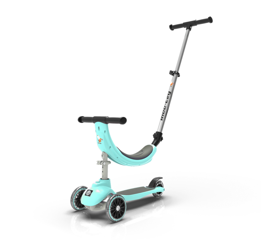 Ride-Ezy "Kick & Go" Combo Ride on & Scooter