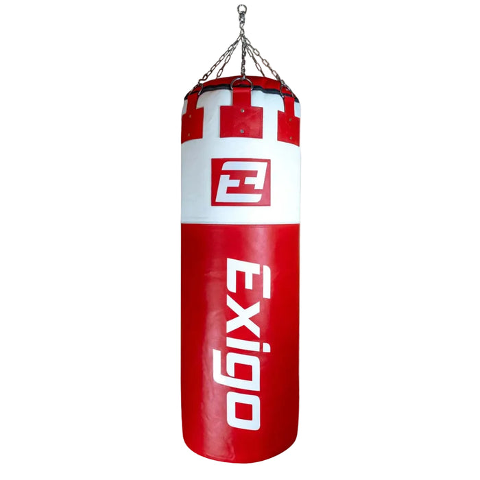 Exigo Super Pro 4ft 6'' 75kg Immensus Leather Punch Bag