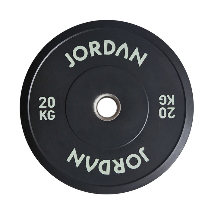 Jordan Black Rubber Bumper Weight Plates