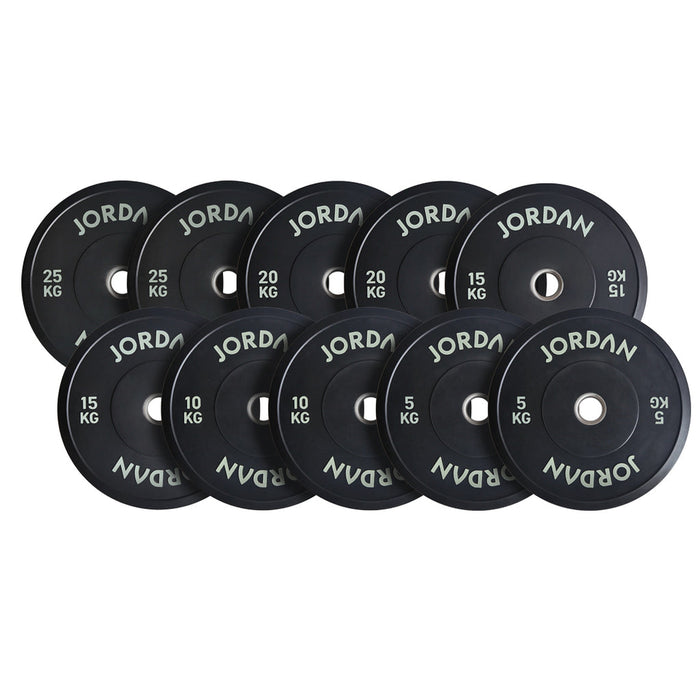 Jordan Black Rubber Bumper Weight Plate Sets