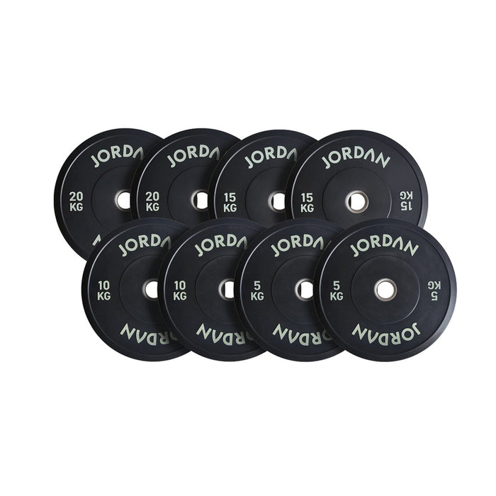 Jordan Black Rubber Bumper Weight Plate Sets