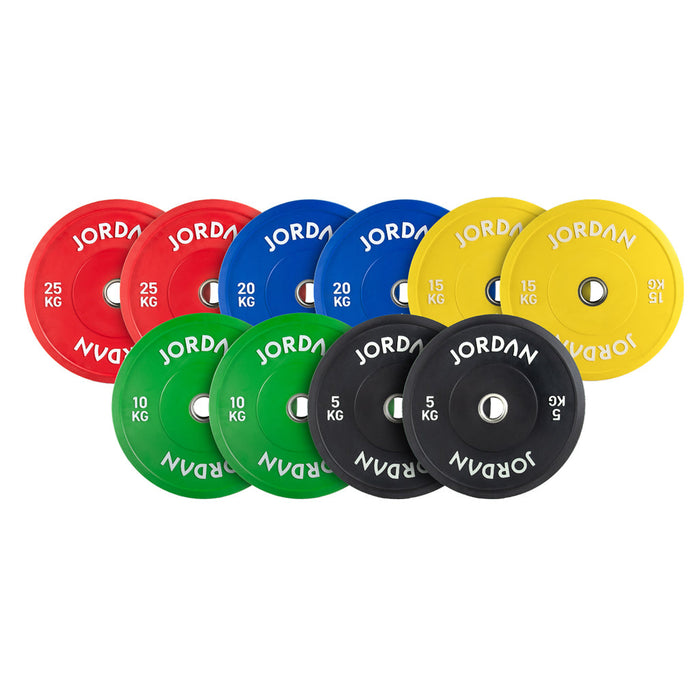 Jordan Coloured Rubber Bumper Plate Sets