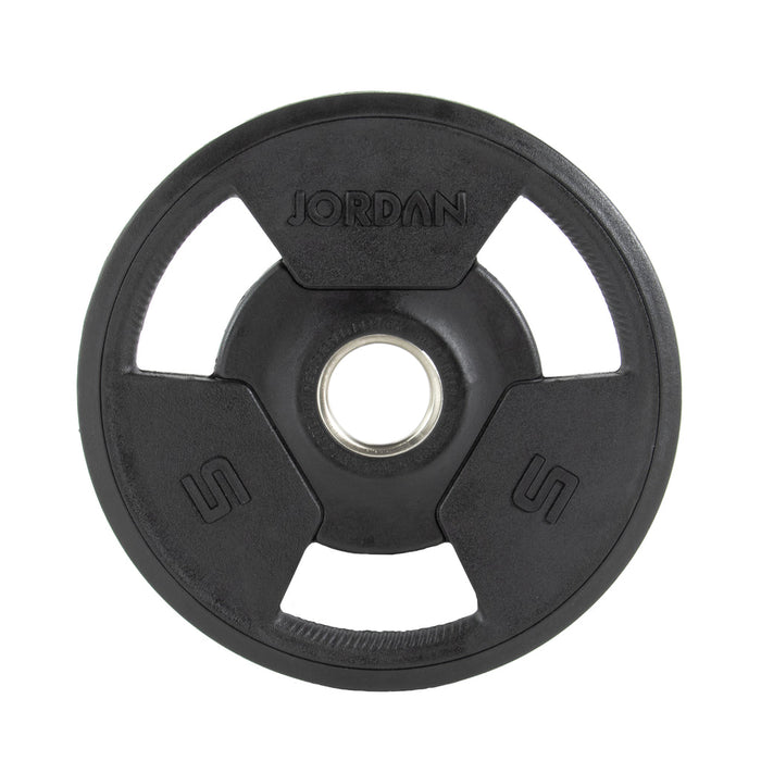 Jordan Rubber Tri-Grip Olympic Plates (Individual)