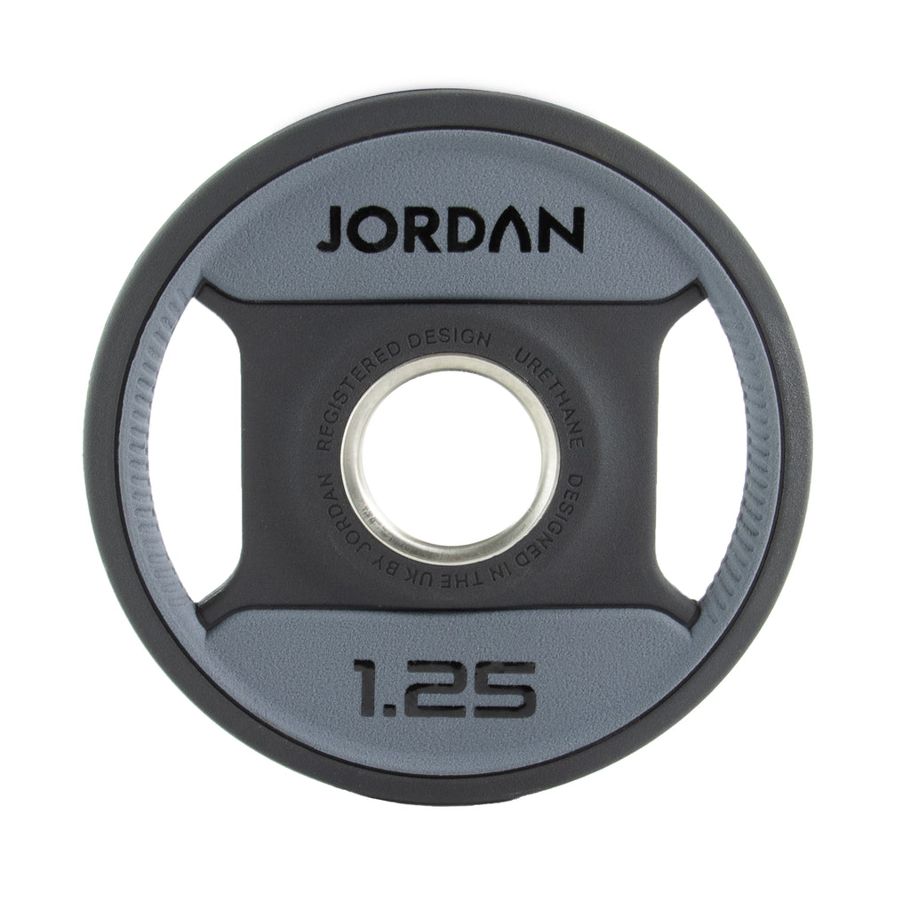 Jordan Urethane Dual Grip Olympic Plate Sets — Best Gym Equipment