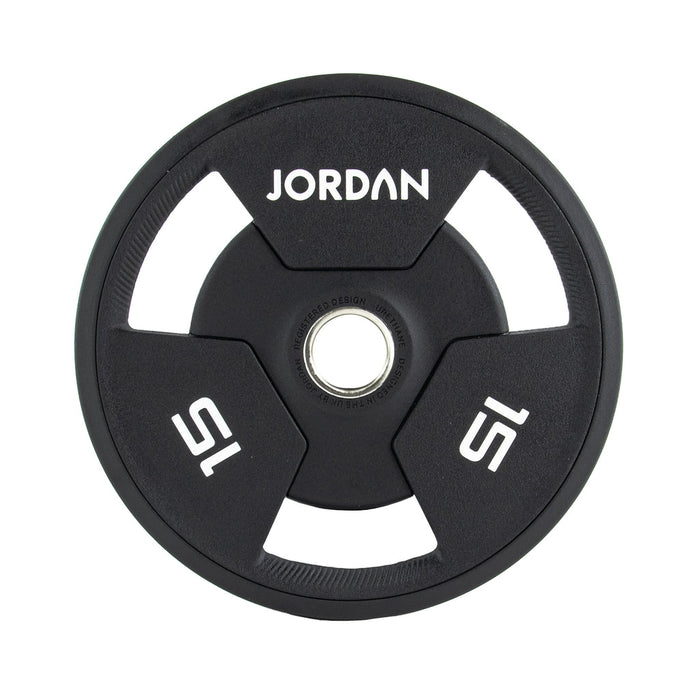 Jordan Urethane Tri-Grip Olympic Plates (Individual)