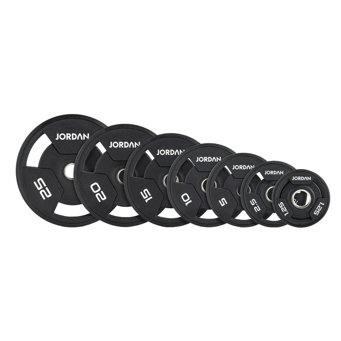 Jordan Urethane Tri-Grip Olympic Plates (Individual)