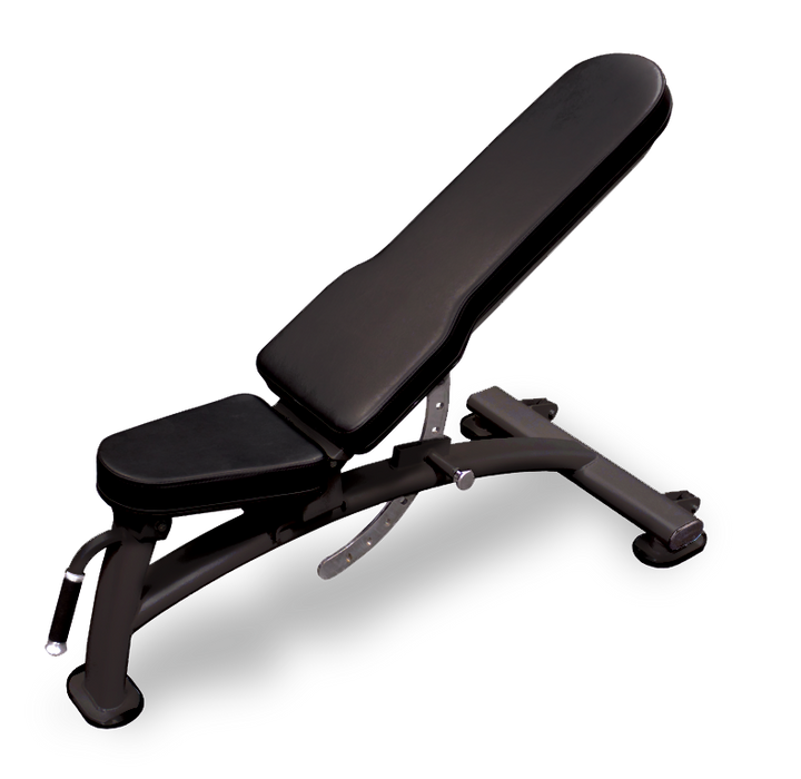 Jordan Adjustable Incline/Decline Bench (+ 85° To -10°), Grey