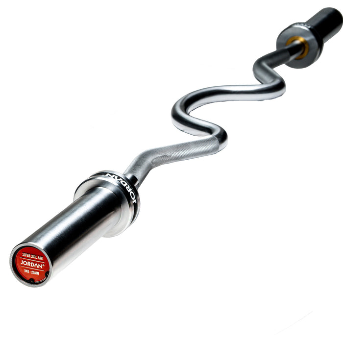 Jordan Olympic Steel Series Super Curl Bar (with Bearings)