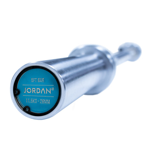 Jordan Olympic 5ft Steel Series Bar (with bearings)