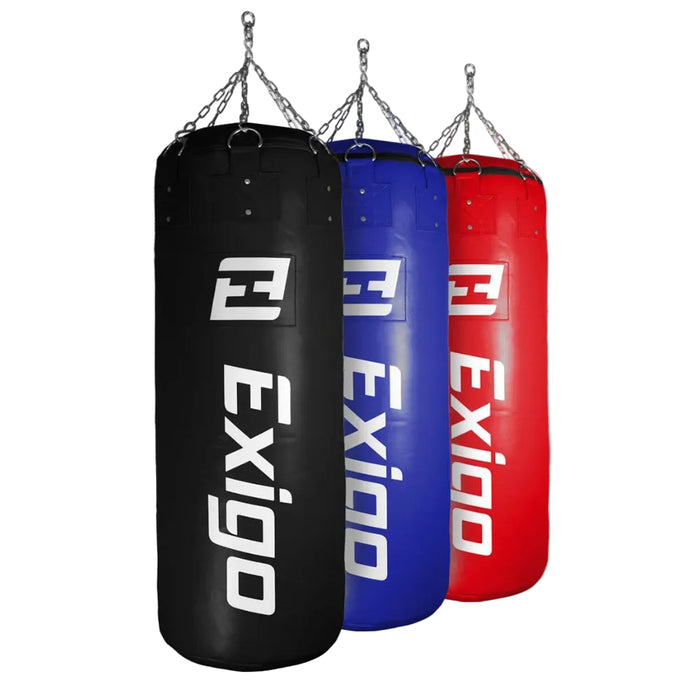 Exigo Super Pro 4ft 60kg Jumbo Leather Punch Bag