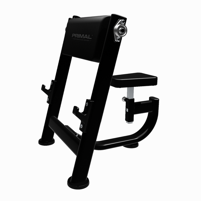 Primal Performance Series Seated Preacher Curl with Adjustable Pad