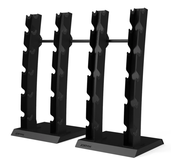 Mat Rack Jordan Jordan S Series Double Vertical Dumbbell Rack — Best Gym Equipment