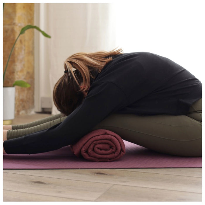 Yoga Mad Hand Woven Cotton Yoga 'Seamless' Blanket