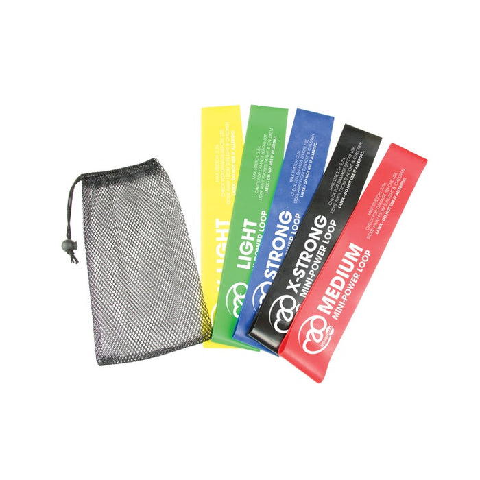 Fitness Mad Mini Power Loops - Set of 5