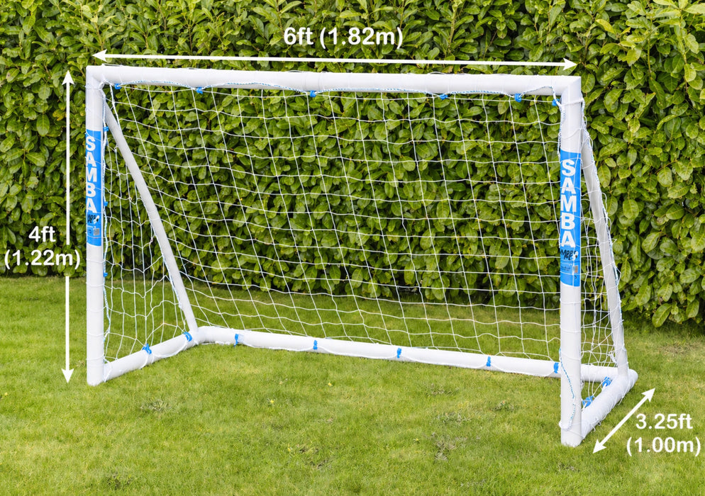 Samba Play 6ft x 4ft Garden Football Goal
