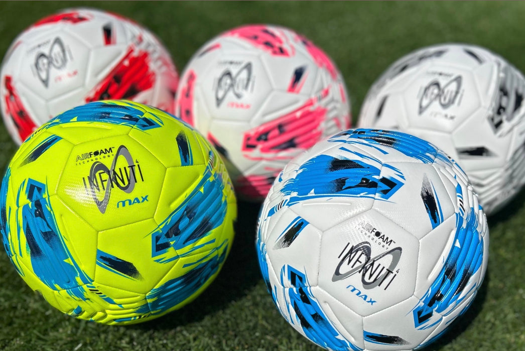 Samba Infiniti 4 MAX Training Ball with AirFoam - Pack of 10 with Storage Bag