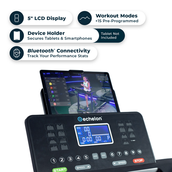 Echelon Stride-20 Sport Folding Treadmill