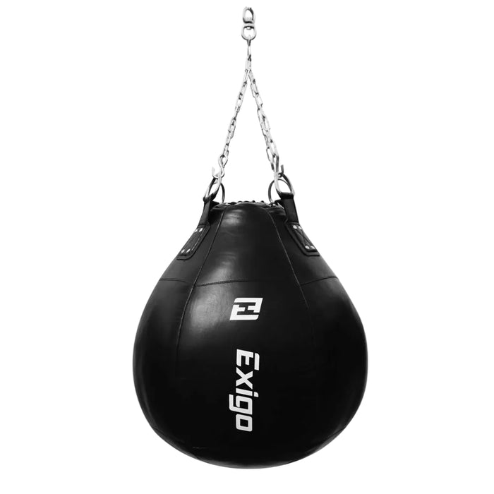 Exigo Super Pro 30kg Leather Wrecking Ball Punchbag