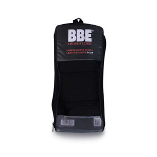 BBE UNIFY4 Matte Black Leather Boxing Gloves