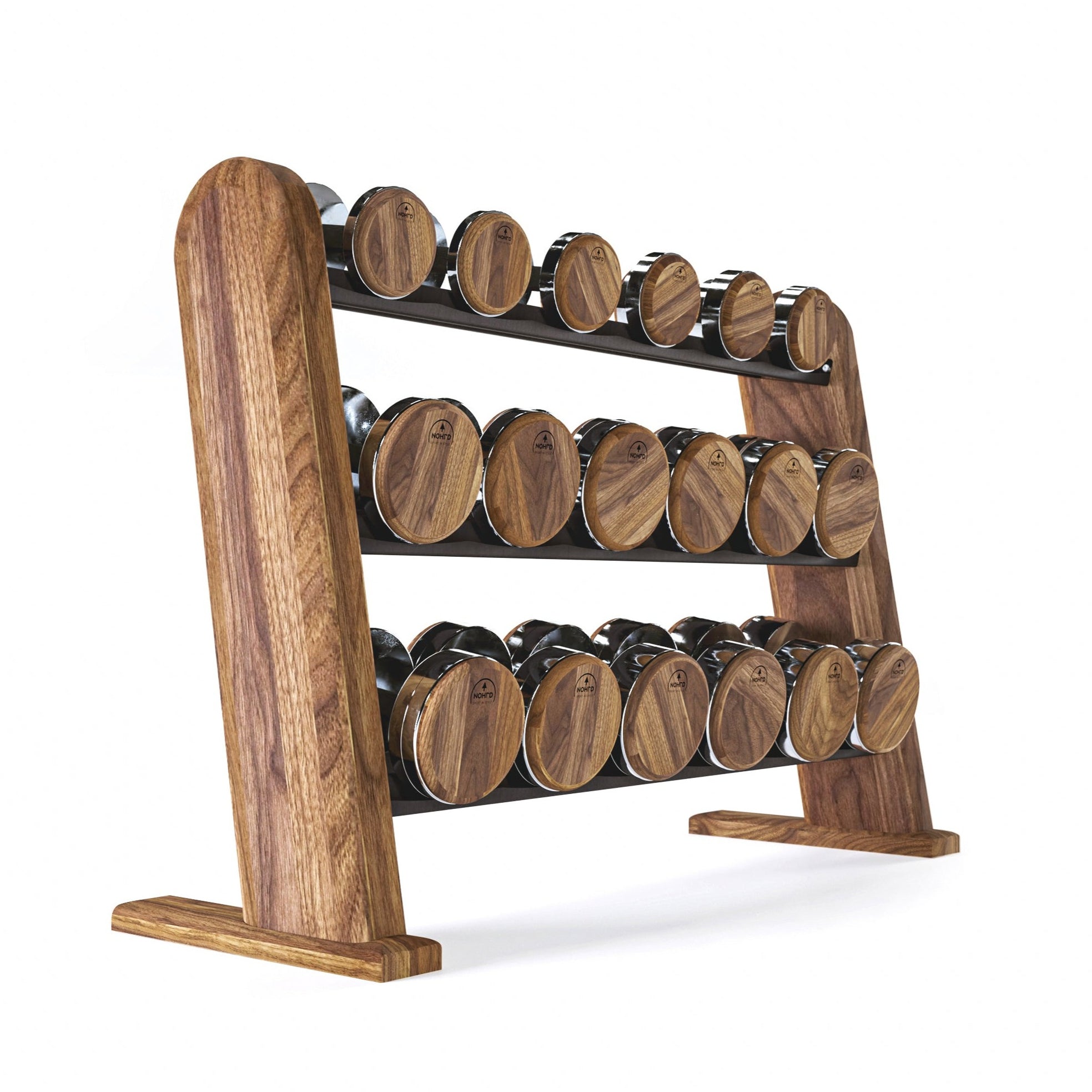 WaterRower NOHrD Dumbbells Set and Rack — Best Gym Equipment