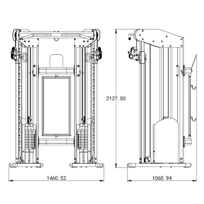 Future Progress Series Dual Adjustable Pulley / Functional Trainer