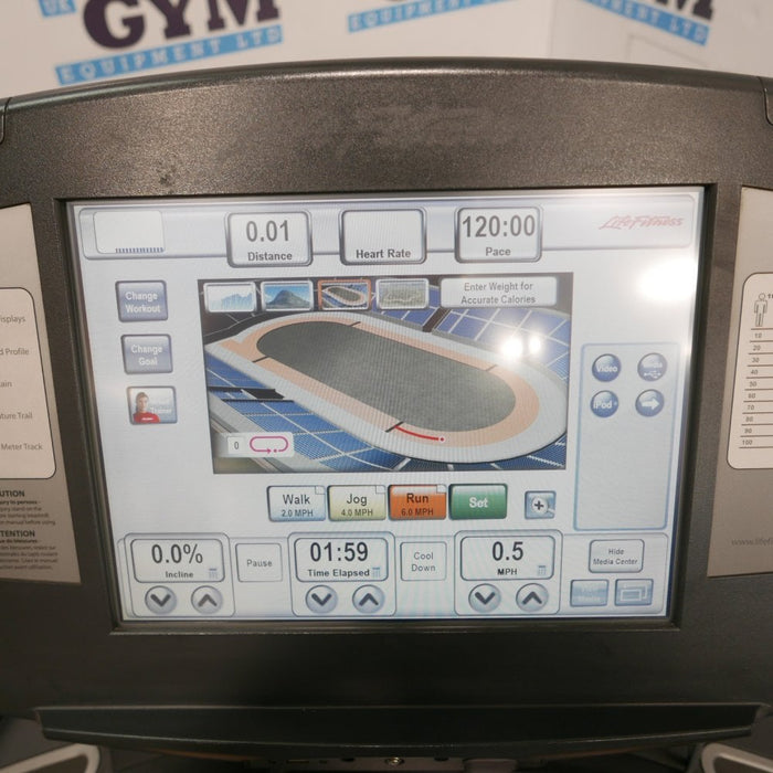 Refurbished Life Fitness 95T Elevation Series Engage Treadmill