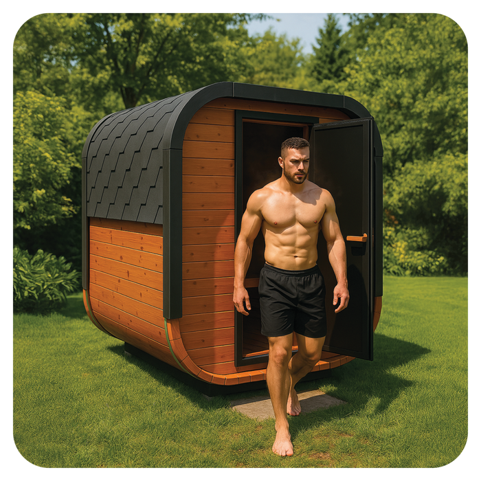 Polar Recovery Sauna Cube - 3-5 Person Outdoor Sauna