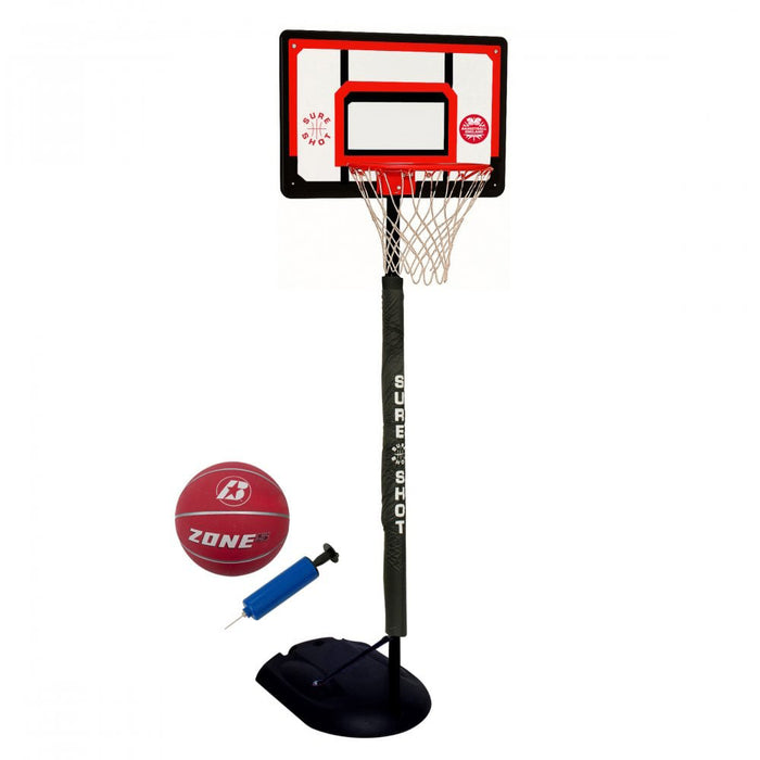 Sure Shot Little Shot Acrylic Backboard Basketball Unit with ball