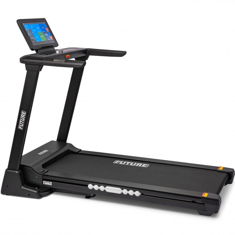 Future T550E Folding Treadmill - Touchscreen Entertainment Console ...
