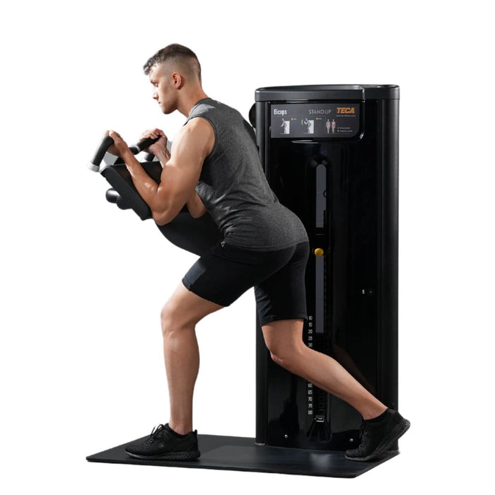 TECA Stand Up Bicep Machine