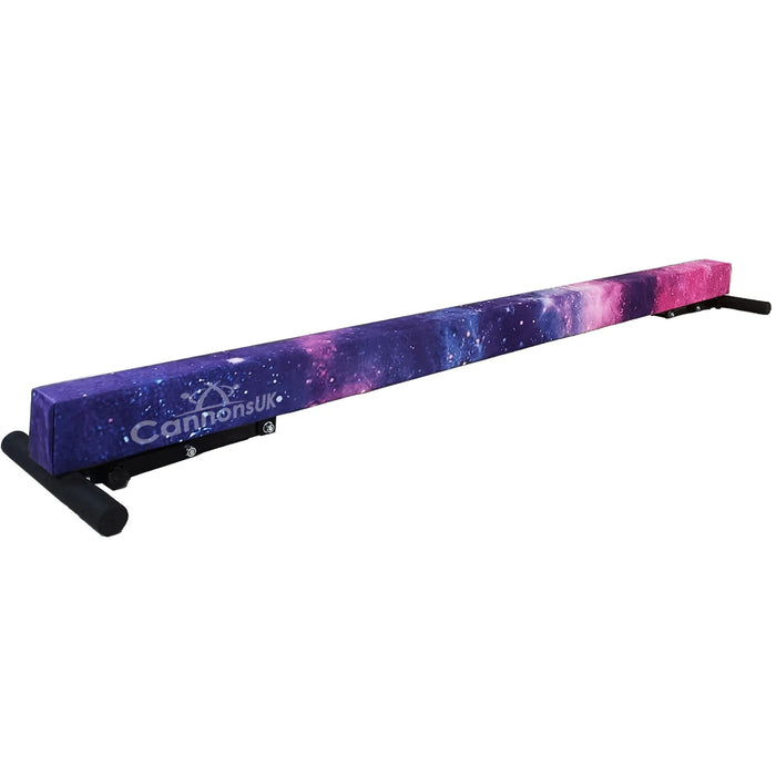 Cannons Solid 8ft Gymnastics Beams with folding adjustable legs